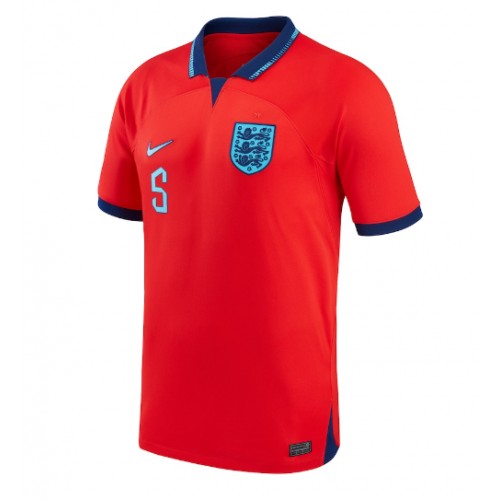 England John Stones #5 Replica Away Stadium Shirt World Cup 2022 Short Sleeve